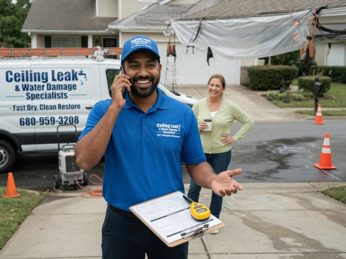Ceiling Leak Cleanup Monroe, TN FAQs